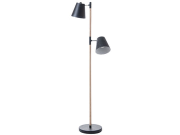 Gulvlampe Rubi- Sort