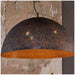 Loftlampe, 70 cm., sort-brun metal | HemmingsenInteriør