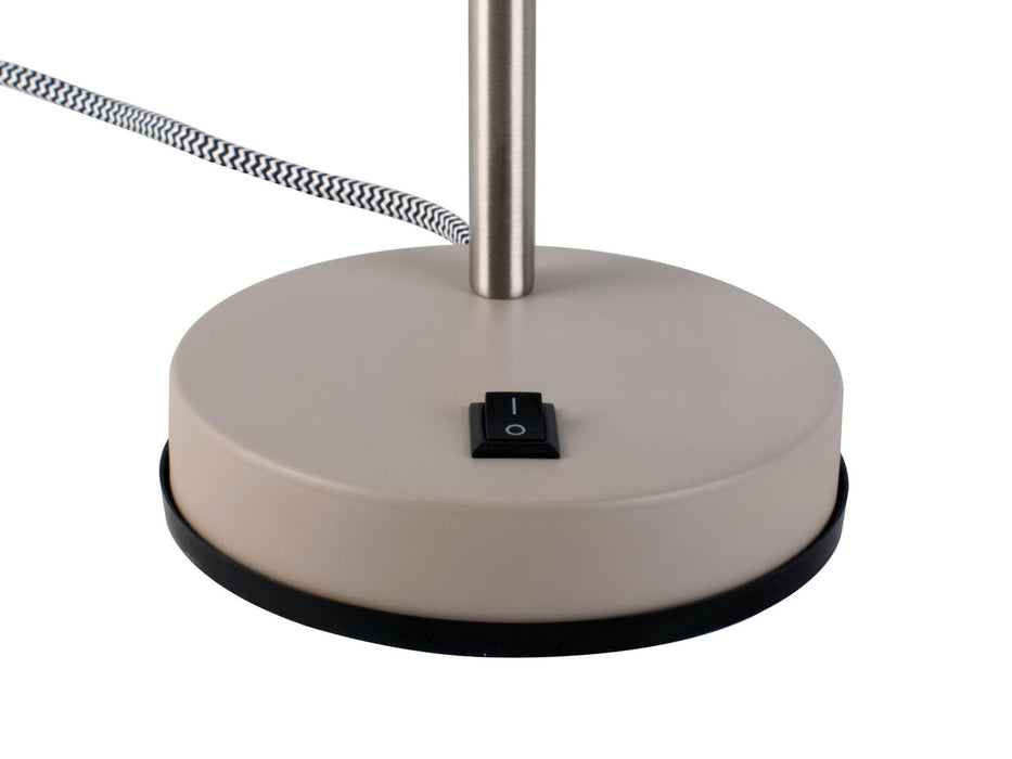 Bordlampe New Study - Varm Grå