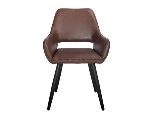 Frida Spisebordsstole,brune 2 stk | HemmingsenInteriør