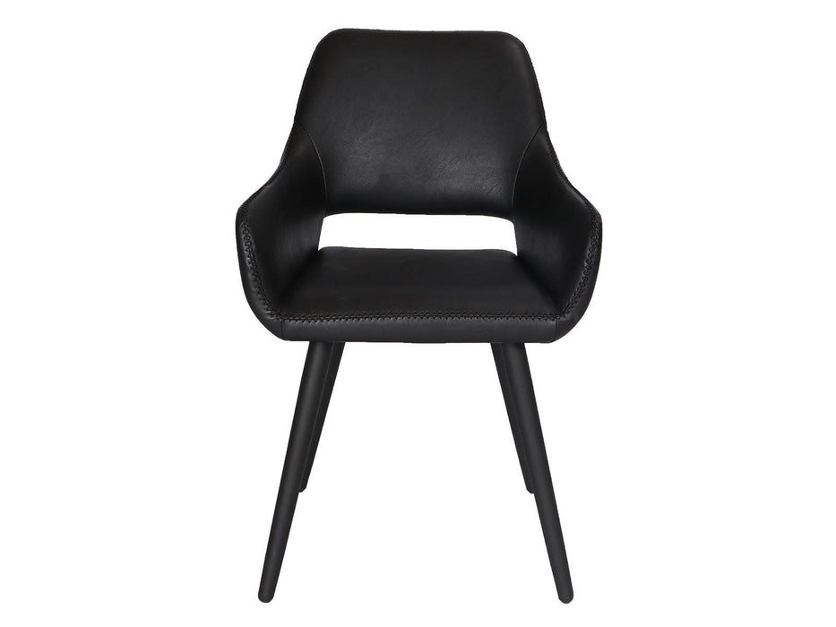 Frida spisebordsstole, sorte 2 stk | HemmingsenInteriør