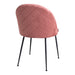 Geneve Spisebordsstole, 2 stk. Rosa Velour. | HemmingsenInteriør