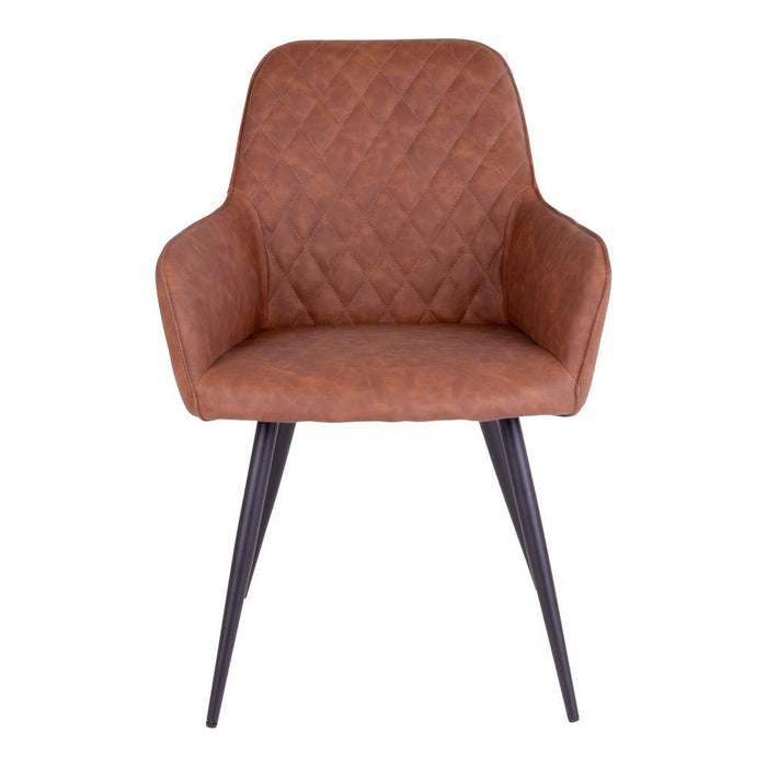 Harbo Spisebordsstole, 2 stk. Cognac | HemmingsenInteriør
