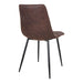 Middelfart Spisebordsstole, 2 stk. Mørkebrune | HemmingsenInteriør